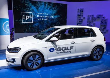 Volkswagen e-Golf fra biludstilling