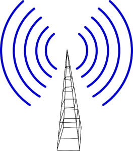 mobiltårn med stråling