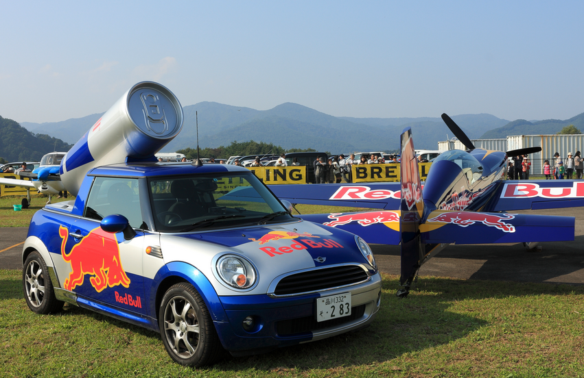 red bull bilen